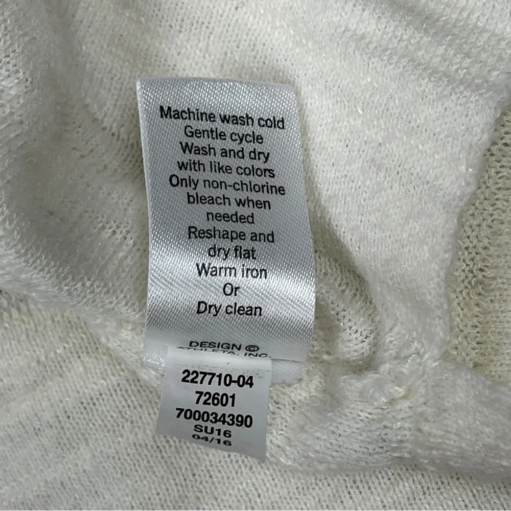 ATHLETA Maven cream beige cotton linen blend lightweight tank top, size XXS - Picture 13 of 14